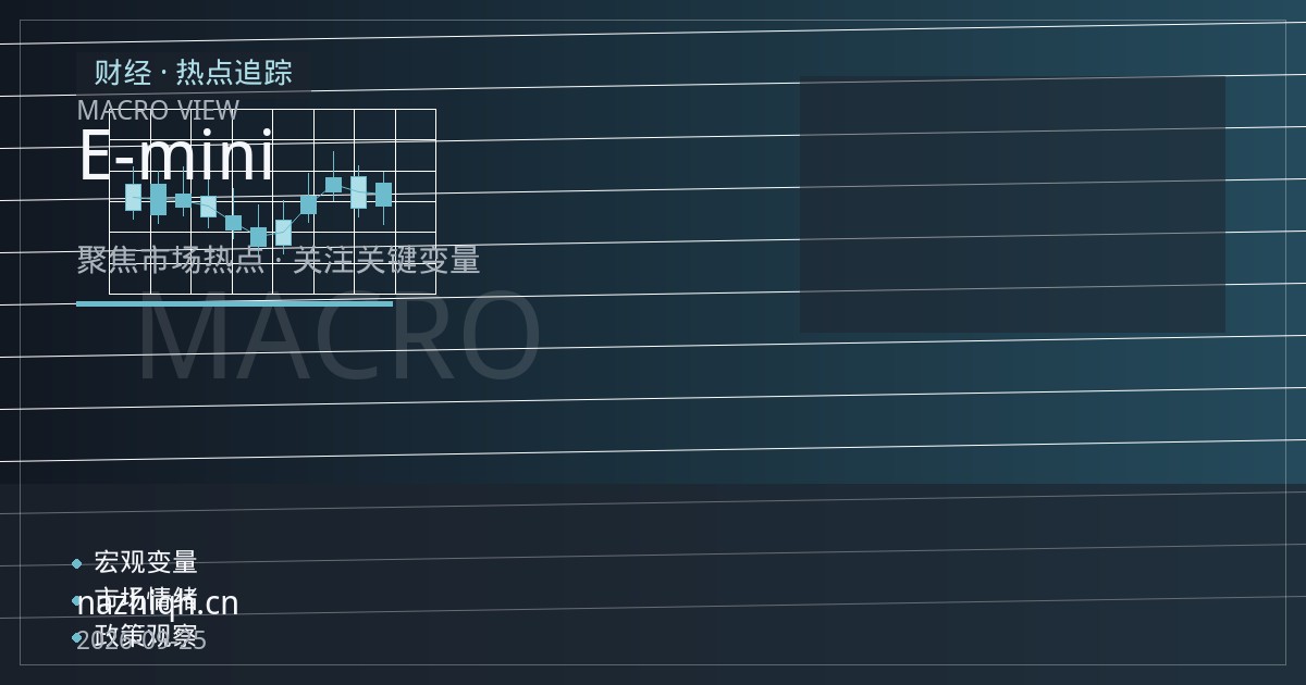 纳指期货日内波动与交易时段选择：开户前必读的E-mini与微型合约流动性差异