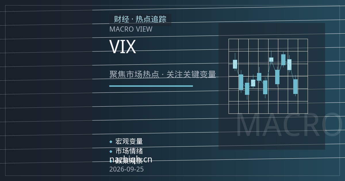 纳指期货交易策略：VIX与纳指期货的波动率联动及对冲仓位管理