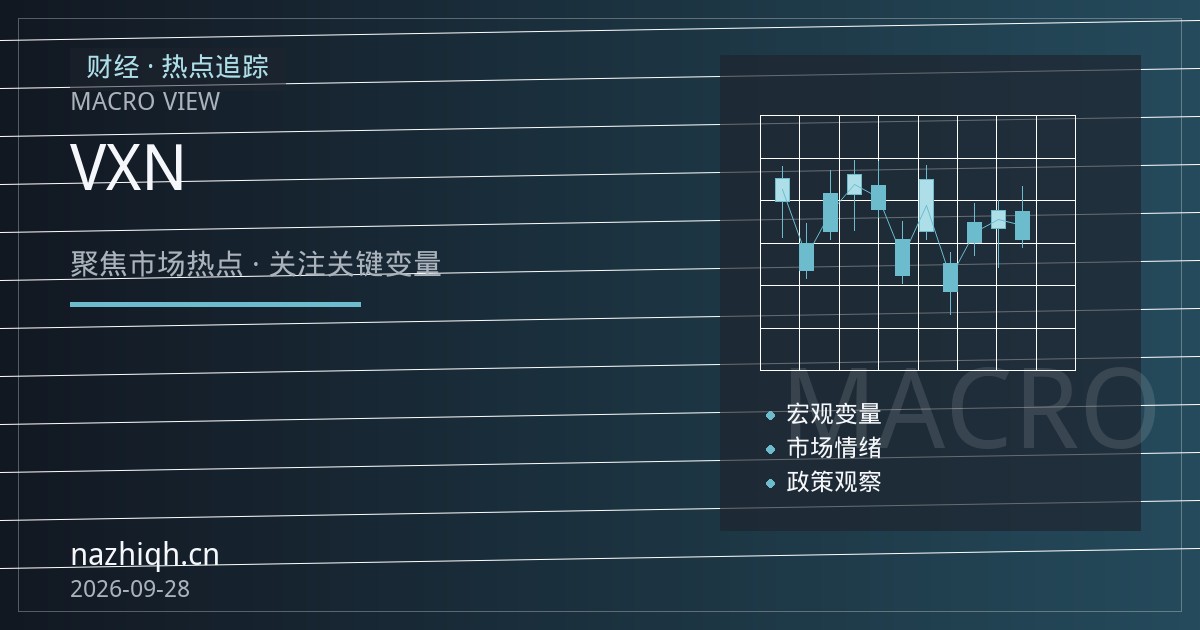 VXN攀升下的纳指期货仓位管理：用波动率锚定分批建仓与止损宽度